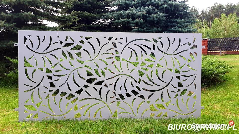 Nowoczesne panele ogrodzeniowe balustrady blachy mazowieckie Garwolin