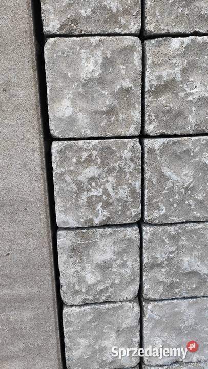 Kostka brukowa 10x10 palisada dekoracja Kraków