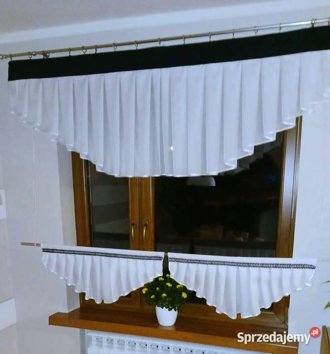 Firany komplet kuchenny lambrekin zazdroski Częstochowa