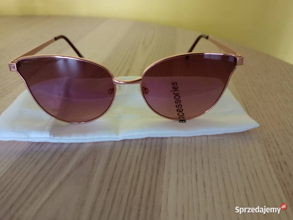 Nowe okulary przeciwsłoneczne Filtr UV-400 kat. 2 Szczecin sprzedam
