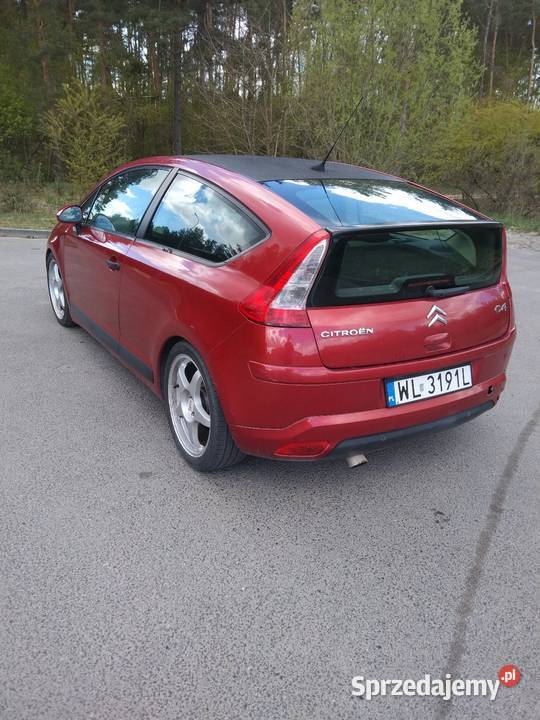 Kupiony w polskim salonie pełna dokumentacja czerwony C4 Citroën Brodnica
