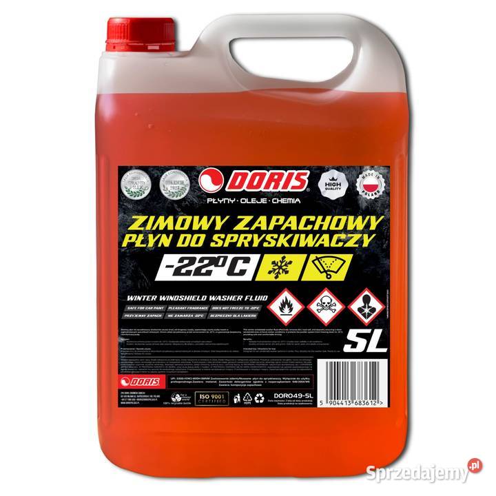 Zimowy płyn do spryskiwaczy 22C metanol 660L Oleje i Chemia Mława