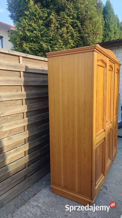 Szafa 3drzwiowa sosnowa duża Warszawa