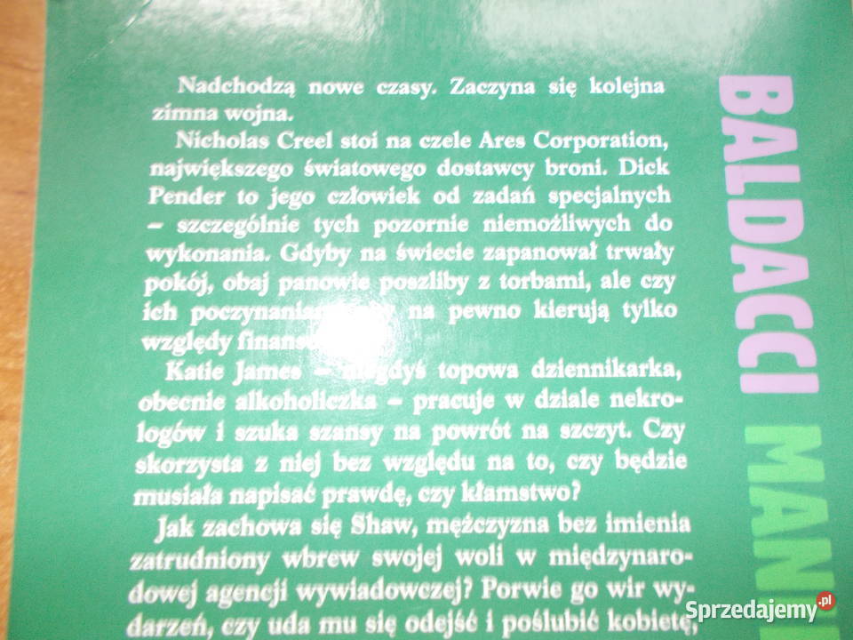 David Baldacci Manipulacja Głubczyce
