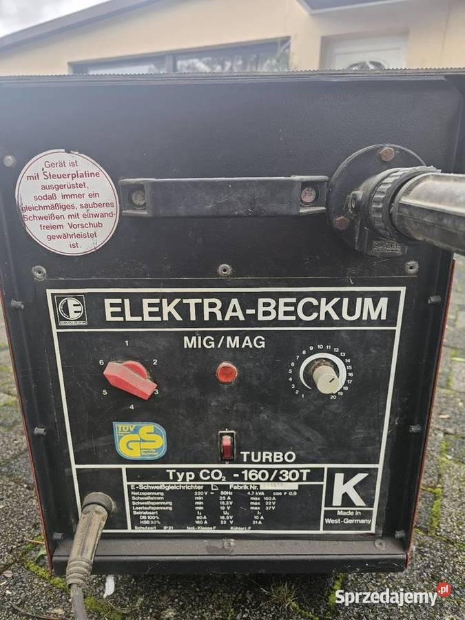 Spawarka Elektra Beckum Używana Kruszwica