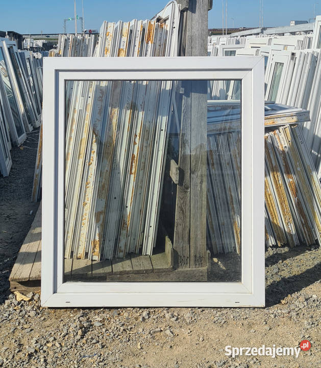 OKNA KacprzaK 127x135 Okno Używane Plastikowe Okna ścienne Lublin