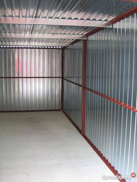 GARAŻ BLASZANY SCHOWEK GARAŻE BLASZANE NA WYMIAR małopolskie Kraków