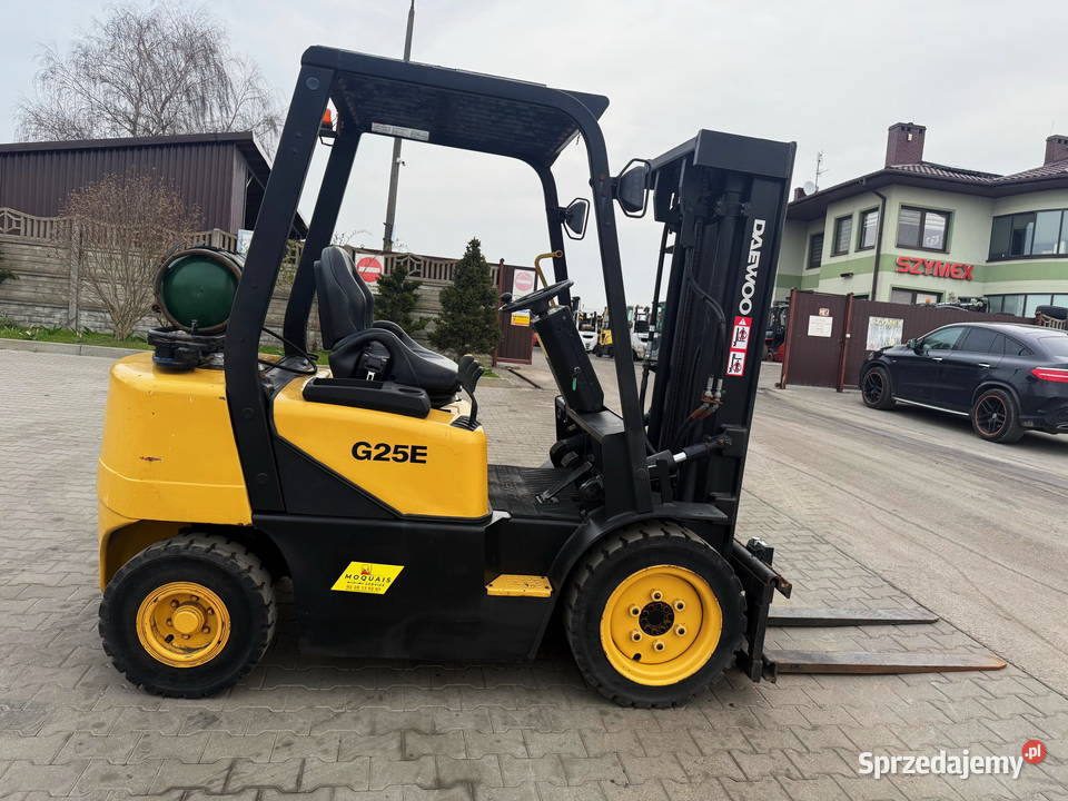 wózek widłowy DAEWOO G25E3 LPG Triplex 470m 2500 Daewoo Działoszyn