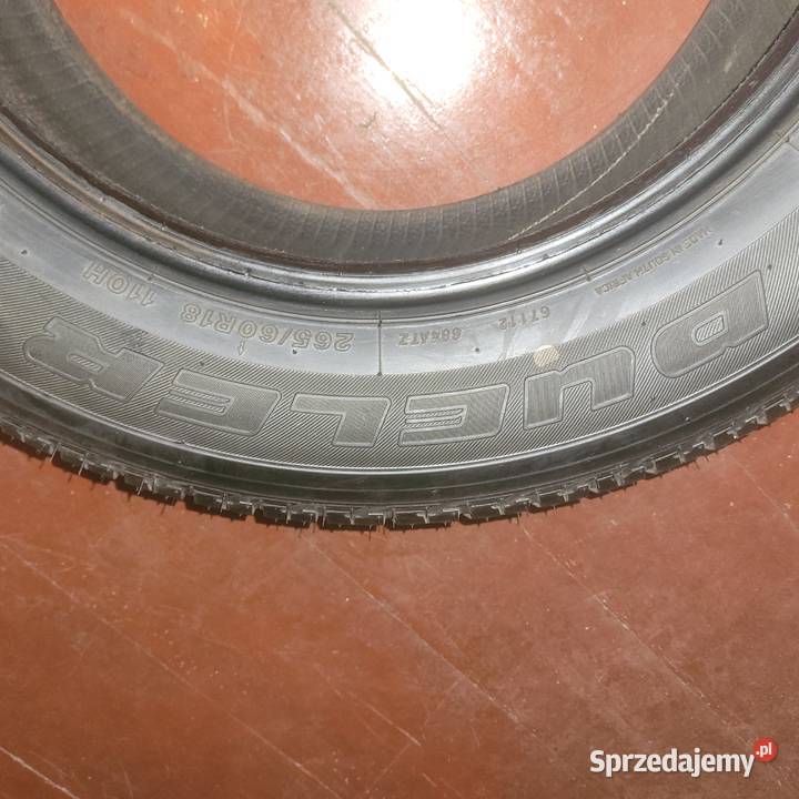 Opony Bridgestone 265 60 18 nowe Góra Świętej Małgorzaty