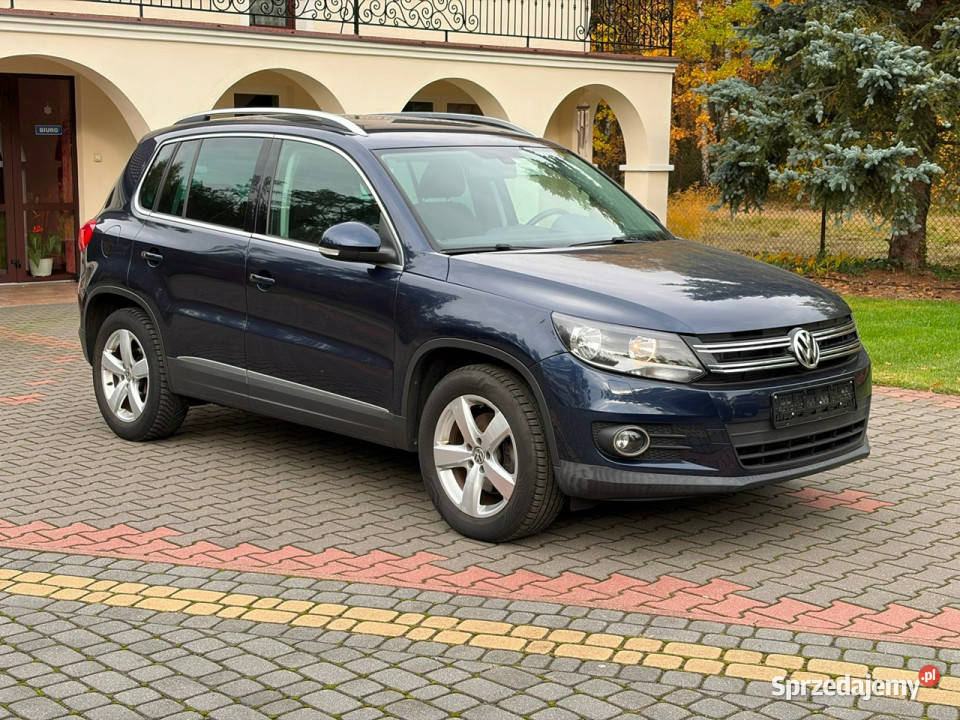 Volkswagen Tiguan 14 TSI Podgrzewane fotele Hak niebieski Lipówki