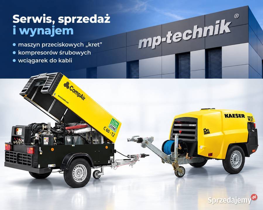 Serwis i naprawa kretów przeciskowych Jarocin