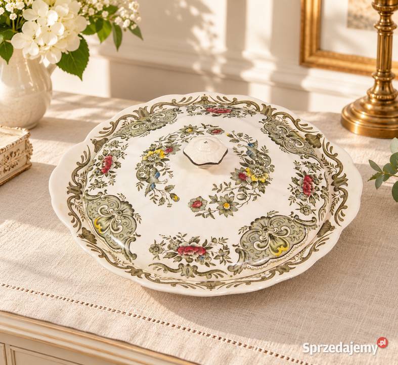 Staffordshire Anglia Ridgway Old English Bouquet Poddębice