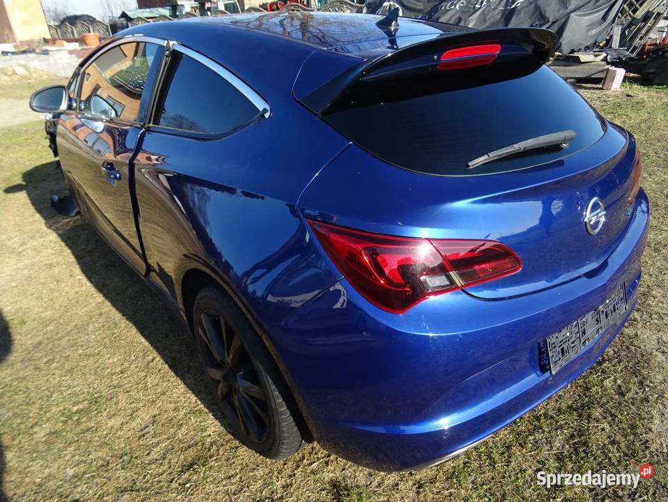 Klapa tylna Astra J opc lotka spoiler szyba Parcice