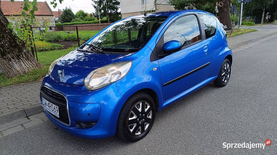 Citroen C1 LIFT 10 68 2009r dolnośląskie Wrocław