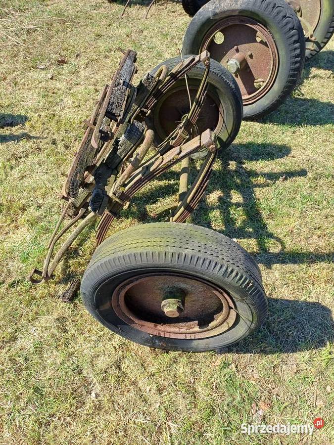 Osie do starego wozu przyczepy 2 łódzkie Kalino