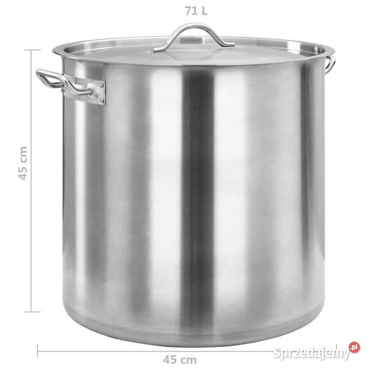 Garnek 71 L 45 x 45 stal nierdzewna WM51136 Dom i Ogród Warszawa sprzedam