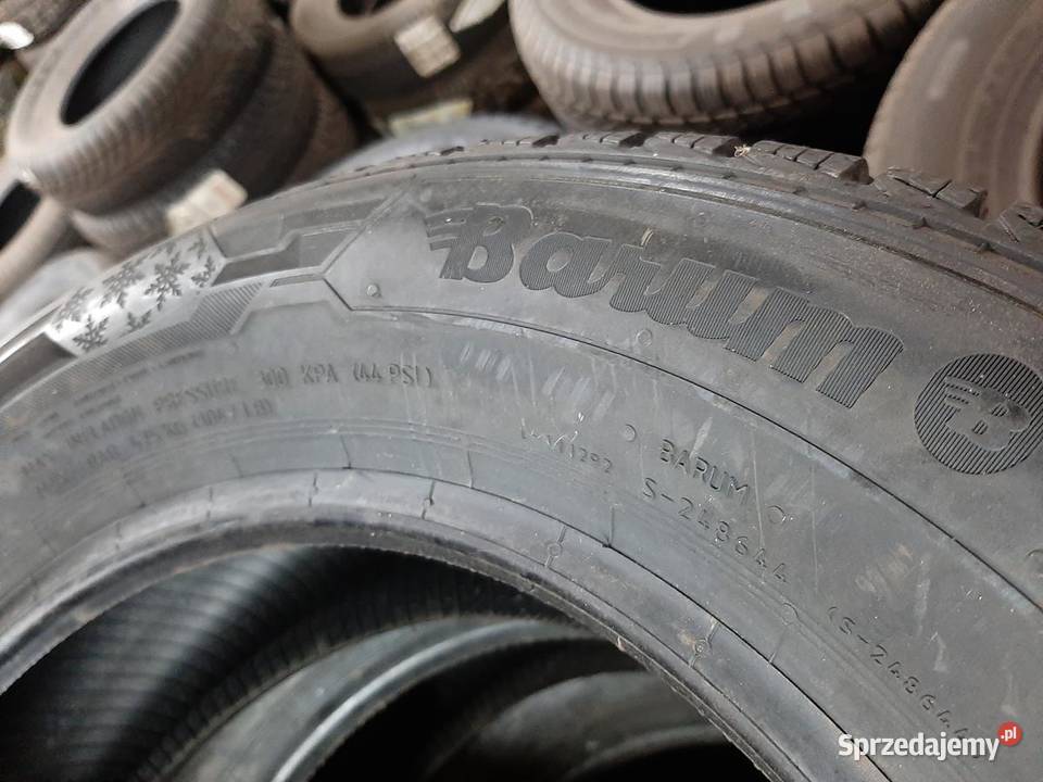 4x Opona nieużywana zimowa 18560R14 BARUM 189 Zaścianki sprzedam