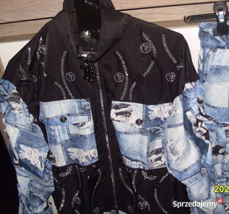 Dres ala jeans TATU spodnie bojówki kurtka Rawicz