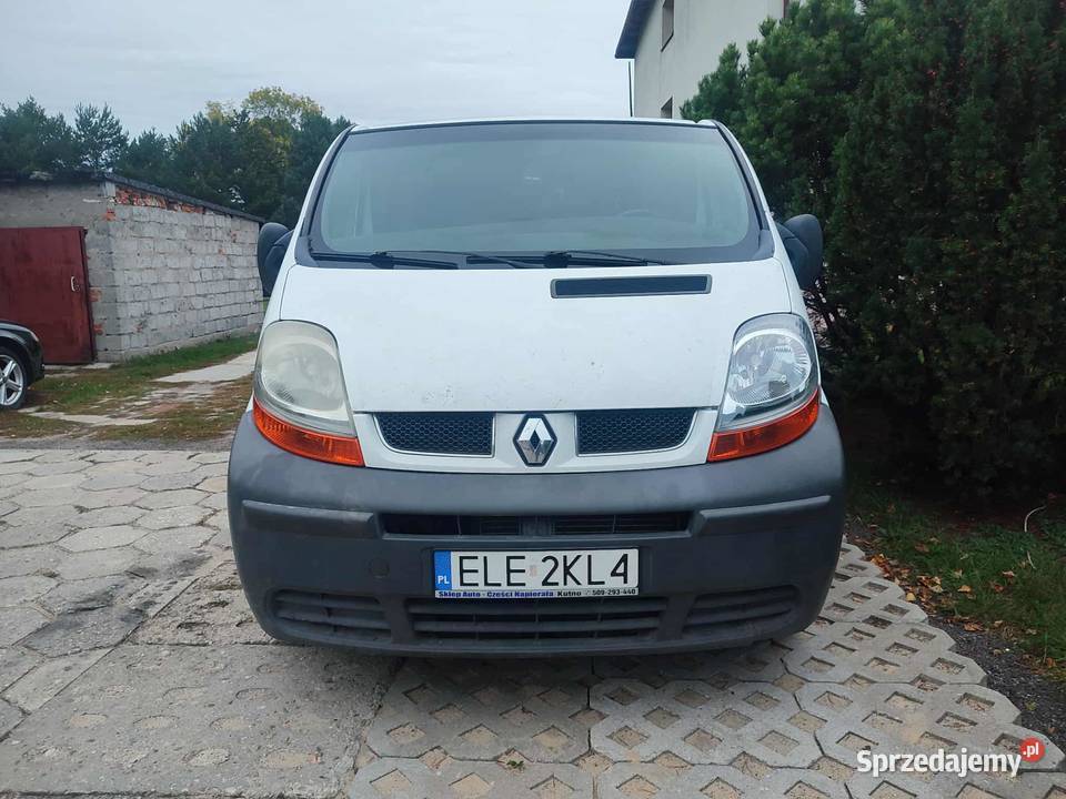Renault Trafic uszkodzony silnik Poddębice