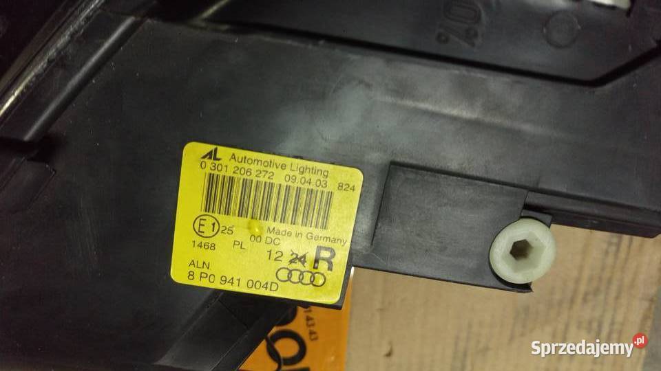 LAMPA PRAWA STRONA AUDI A 3 8 P XENON NIESKRĘTNA Wrocław
