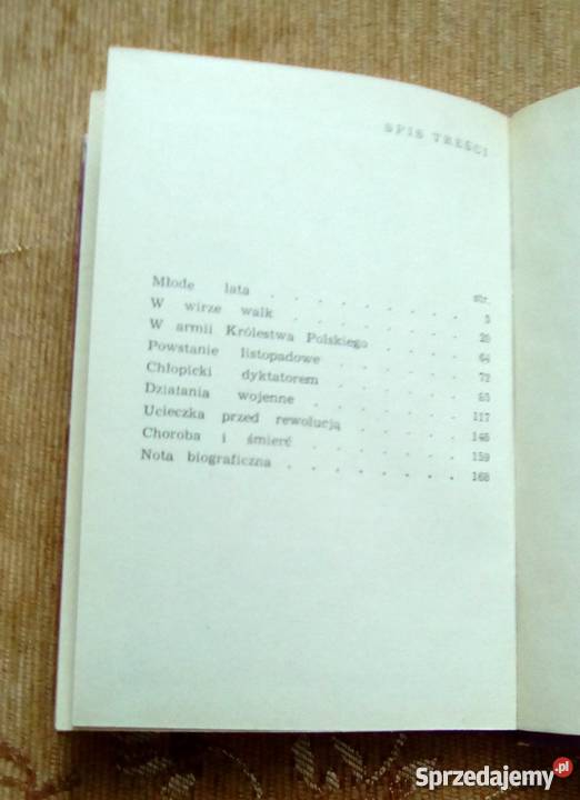 GENERAŁ JÓZEF CHŁOPICKI Stanisław SZENIC lubelskie Piszczac