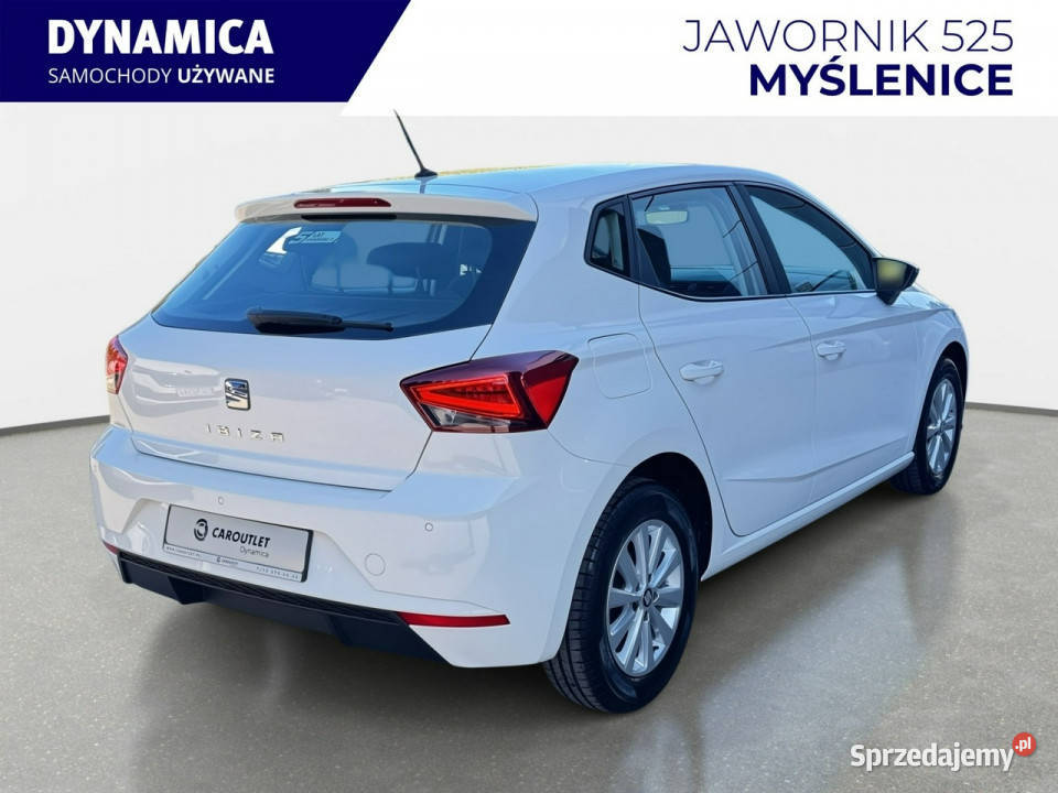 Seat Ibiza VAT 23 Style 10TSI 95 M5 2019 r salon małopolskie Myślenice