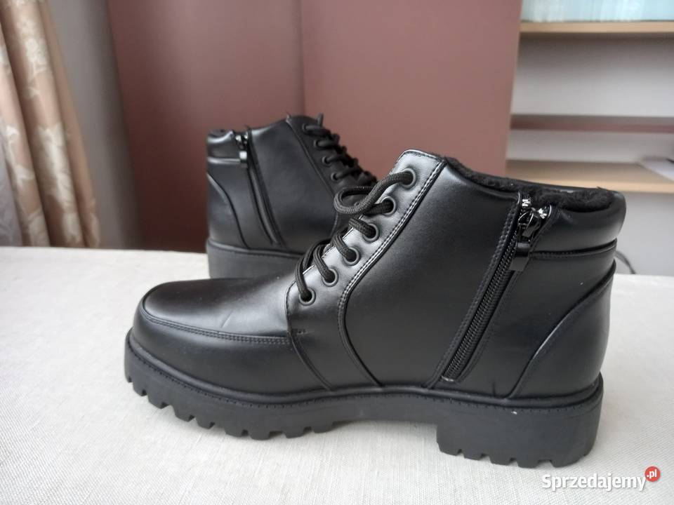 Buty NOWE czarne rozmiar 42 lubelskie Tomaszów Lubelski