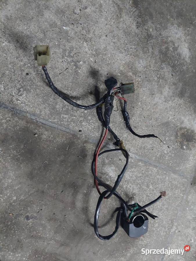Kawasaki klr 250 instalacja elektryczna wiązka