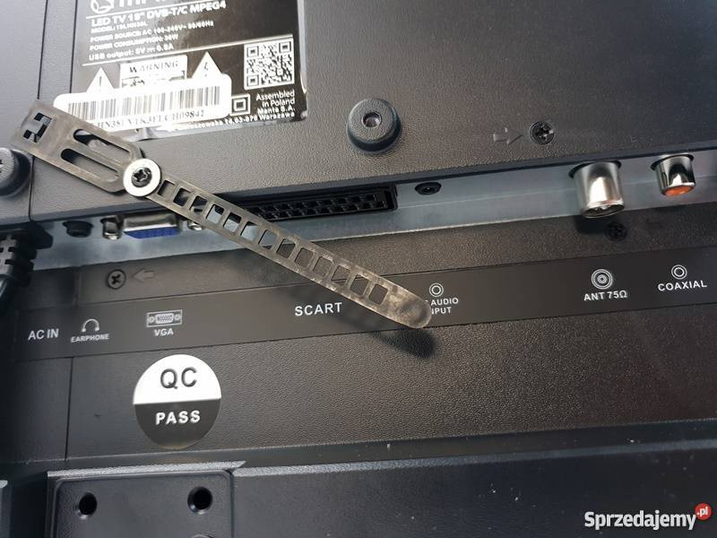 TELEWIZOR MANTA TV 19 HD READY 19LHN38L Jastrzębie-Zdrój