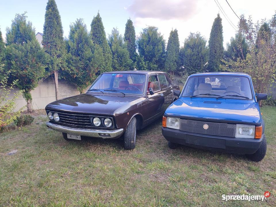 Piękny klasyk włoskiej motoryzacji Fiat 132 S Kraśnik