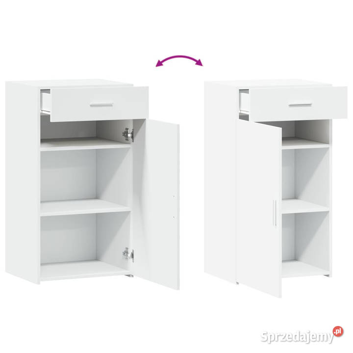 Szafka biała 50x425x93 materiał drewnopochodny Warszawa