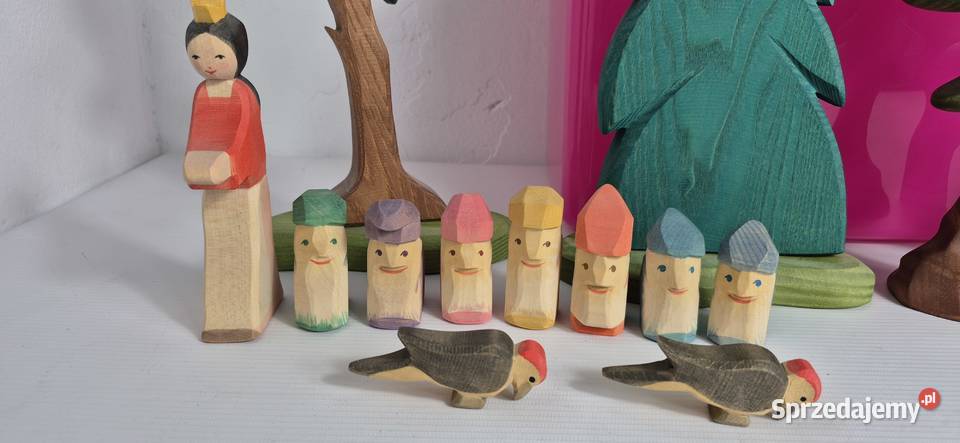Zestaw Drewnianych Figurek Premium Ostheimer Klocki Biłgoraj