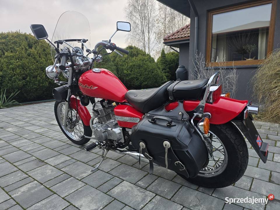 Honda CA125 Rebel Serwisie Na KatB Prezentacja Sieradz