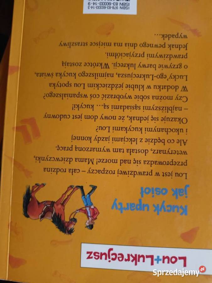 Lukrecjusz kucyk Książki prezenty unikat