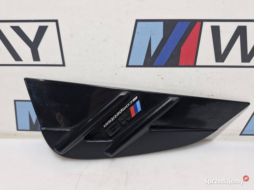 BMW M3 G80 COMPETITION EMBLEMAT LISTWA BŁOTNIKA sprzedam
