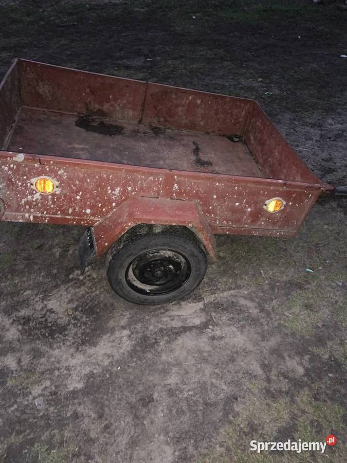 Przyczepka samochodowa bez dokumentów 108x160 Momoty Górne sprzedam