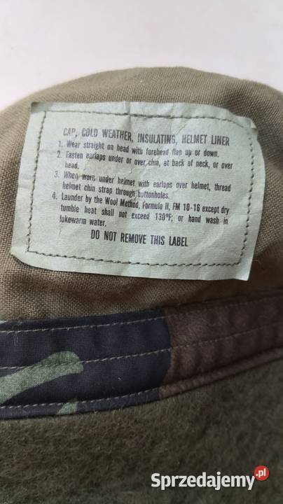 czapka kamuflaz moro zimowa US ARMY Moda i Styl łódzkie Wieluń