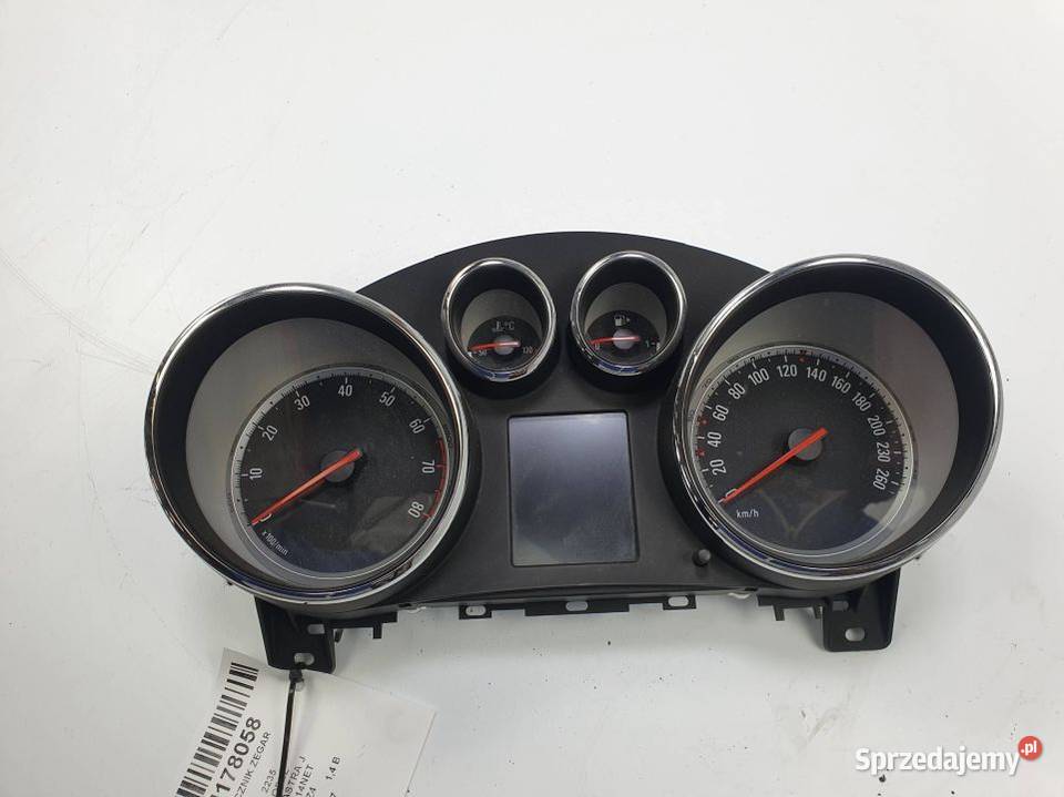 LICZNIK ZEGAR OPEL ASTRA J 39069791 osobowe Motoryzacja Lipno