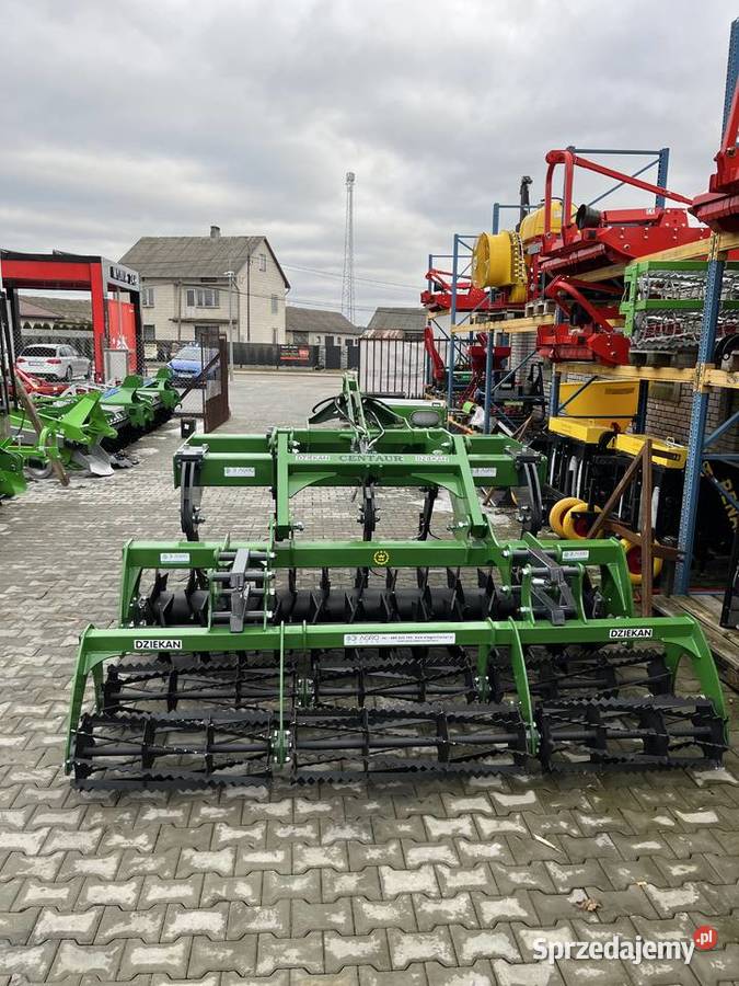 PŁUG DŁUTOWY BEZORKOWY WAŁY KOLCZATE DZIEKAN