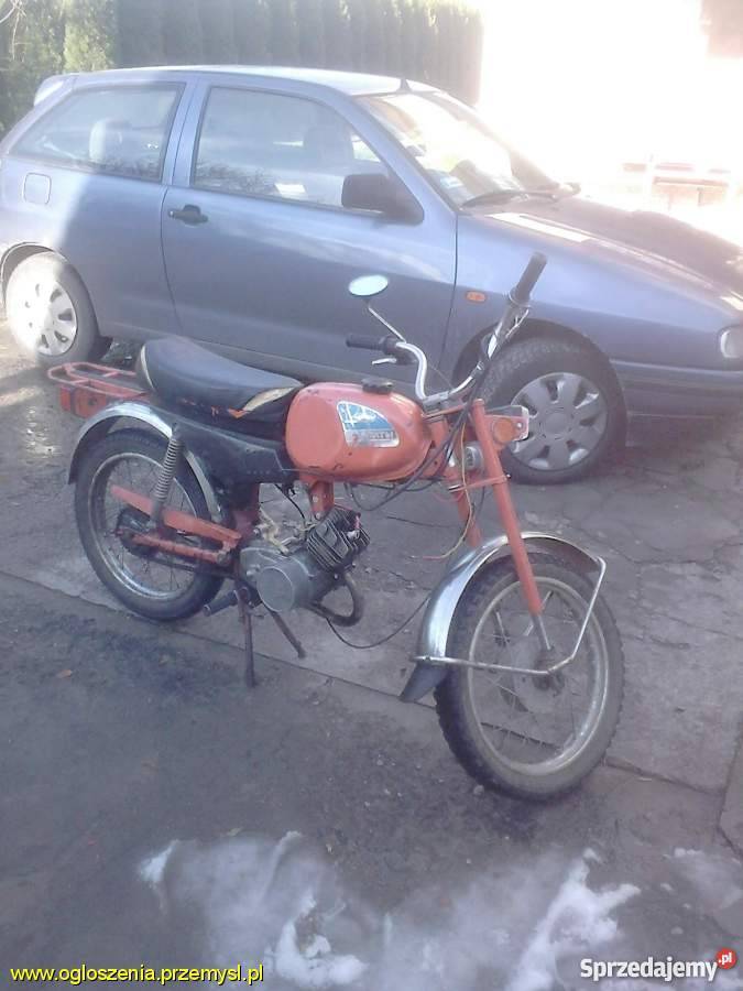 Motorower KARPATY ZSRR na chodzie UNIKAT W benzyna