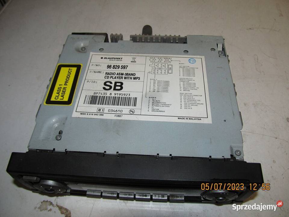 Blaupunkt CD MP3 łódzkie sprzedam