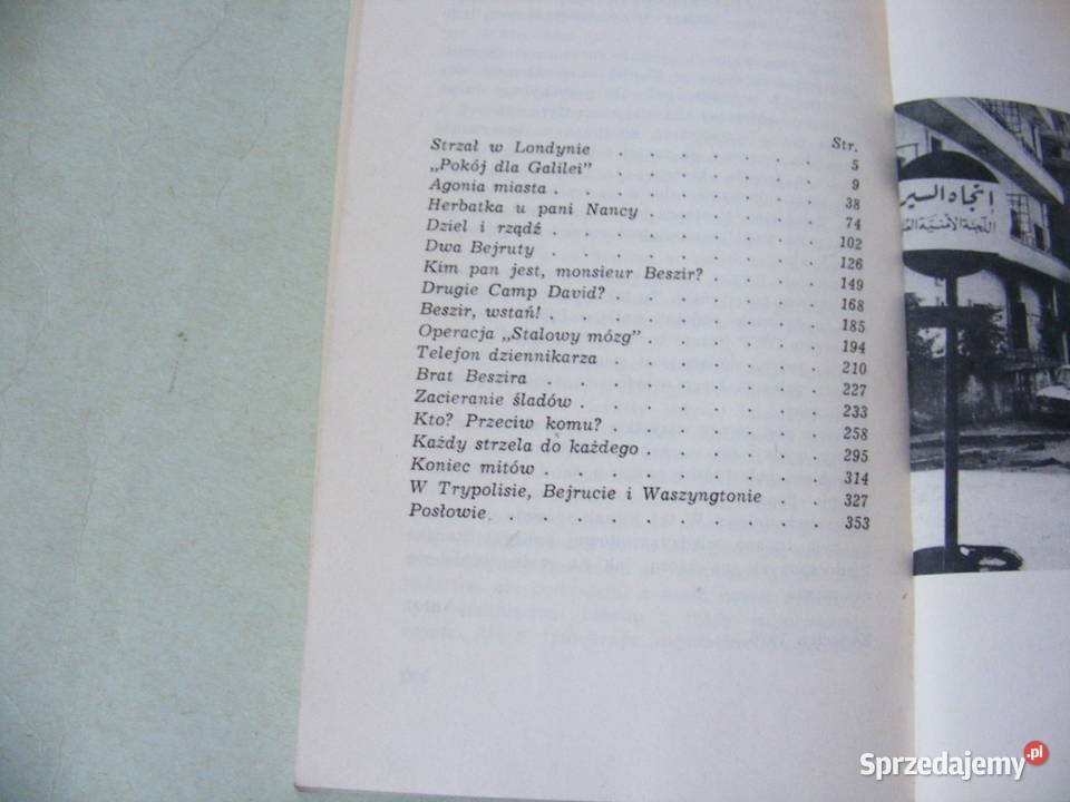 Zaginiony zaginiona Straub Strzały w Bejrucie literatura piękna - proza polska dolnośląskie Oborniki Śląskie