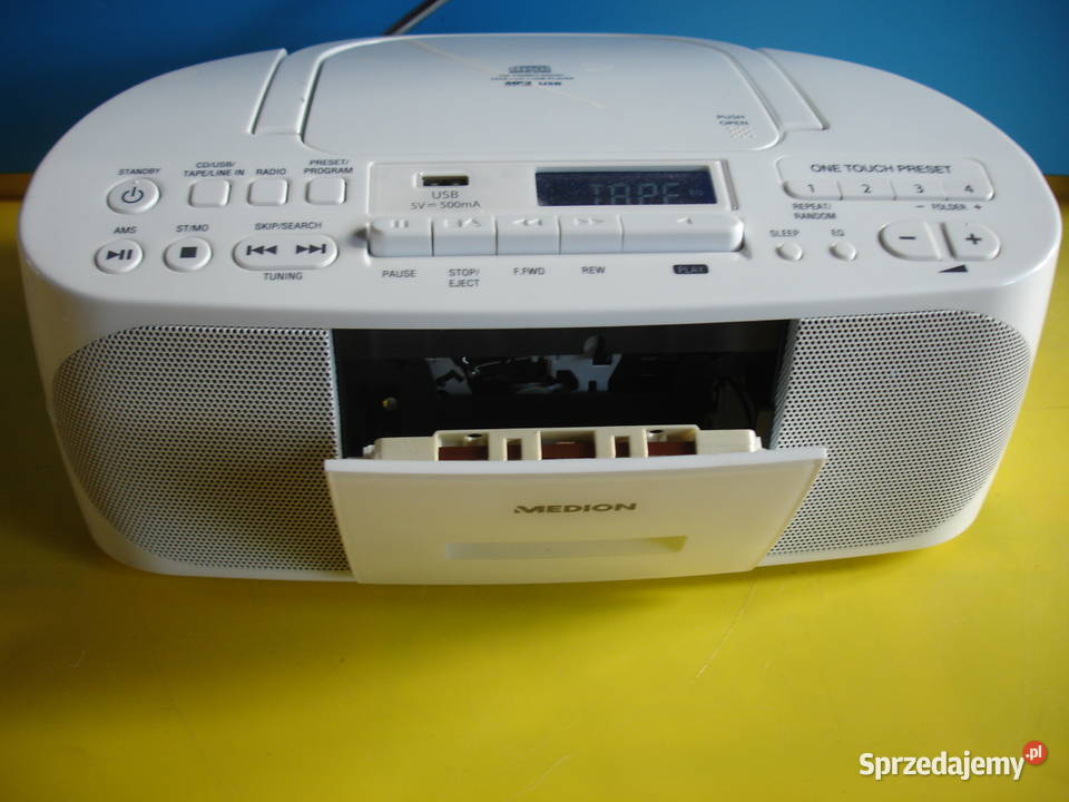 Radiomagnetofon z CD MEDION MD43089 Zielona Góra