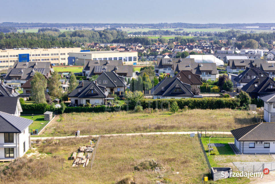 sprzedaży działki Banino Pilotów 1005m2