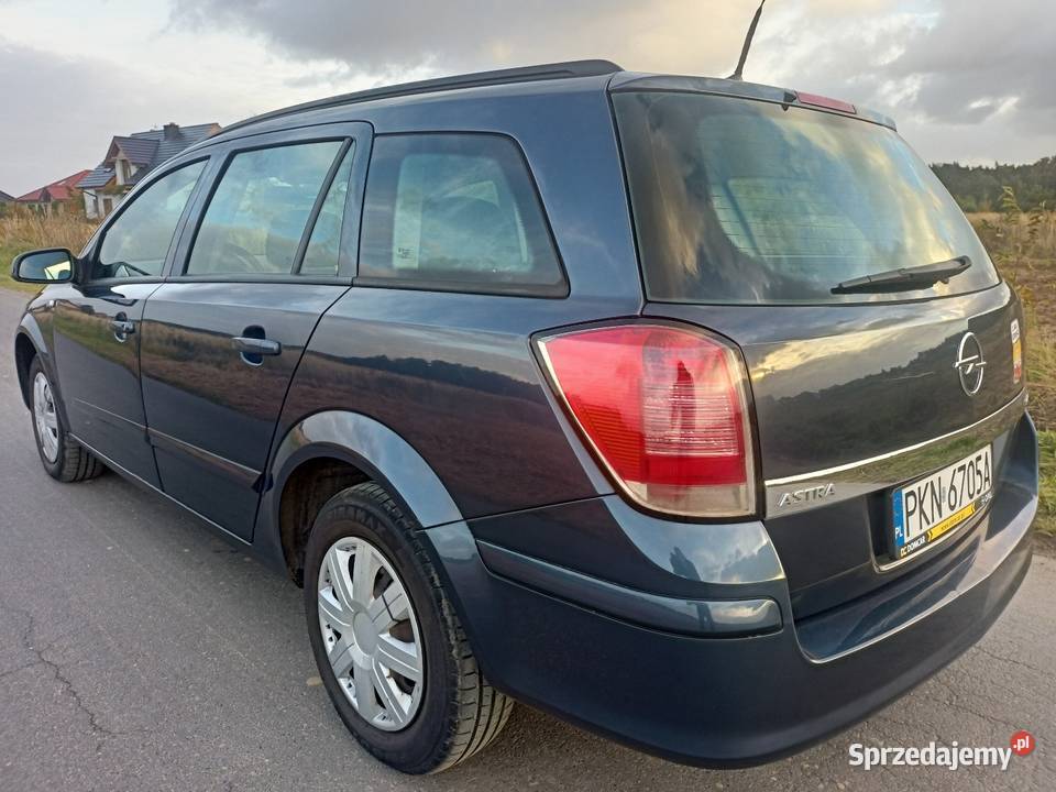 Opel Astra H 16 2006 Klima Navi Doinwestowana manualna Konin
