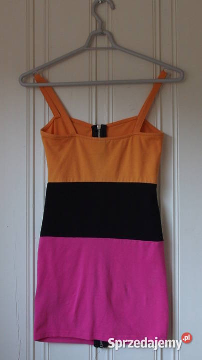 sukienka tunika hm xxs 32 xs 34 zamek zip suwak Toruń