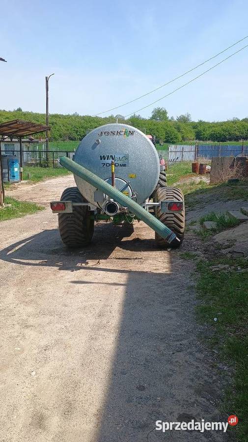 Sprzedam beczkę 7000 Joskin Maszyny rolnicze Będzin