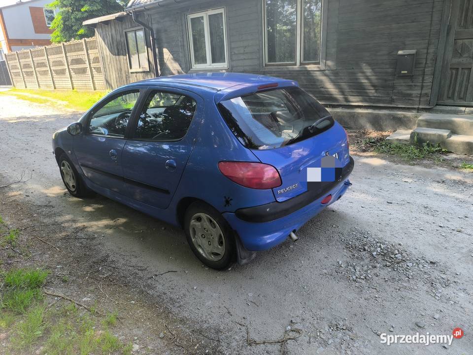 Peugeot 206 LPG niski przebieg długie opłaty