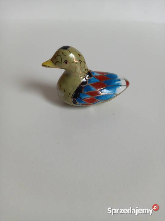 Kaczka ozdobna ceramiczna Vintage Kraków
