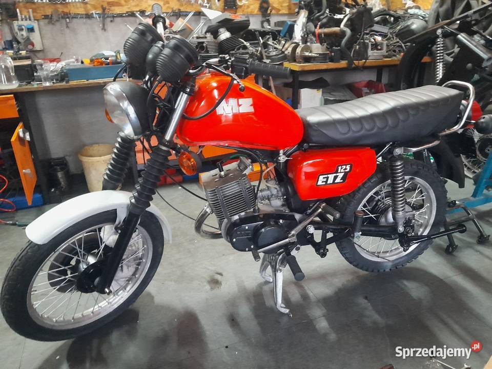 Mz etz 125 zarejestrowana i opłacona wzk15 shl